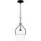 Quoizel Seymour Mini Pendant 1 Light Matte Black SEY1508MBK - alternate 2